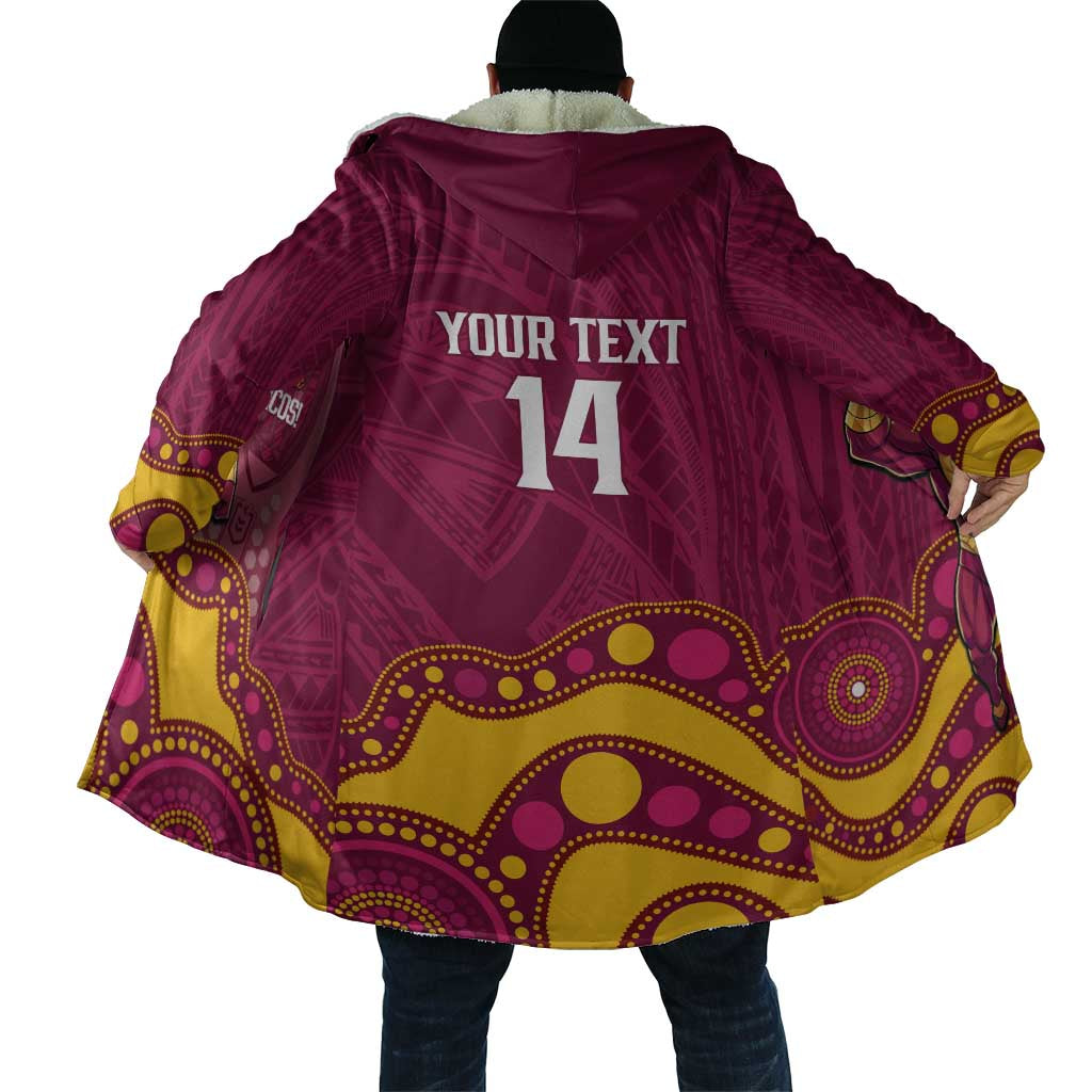 NRL Broncos Rugby Custom Cloak Premiers Trophy Carn The Bronx - Aussie Hoodie