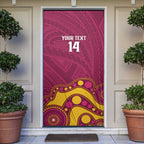 NRL Broncos Rugby Custom Door Cover Premiers Trophy Carn The Bronx - Aussie Hoodie