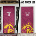 NRL Broncos Rugby Custom Door Cover Premiers Trophy Carn The Bronx - Aussie Hoodie