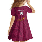 NRL Broncos Rugby Custom Family Matching Long Sleeve Bodycon Dress and Hawaiian Shirt Premiers Trophy Carn The Bronx - Aussie Hoodie