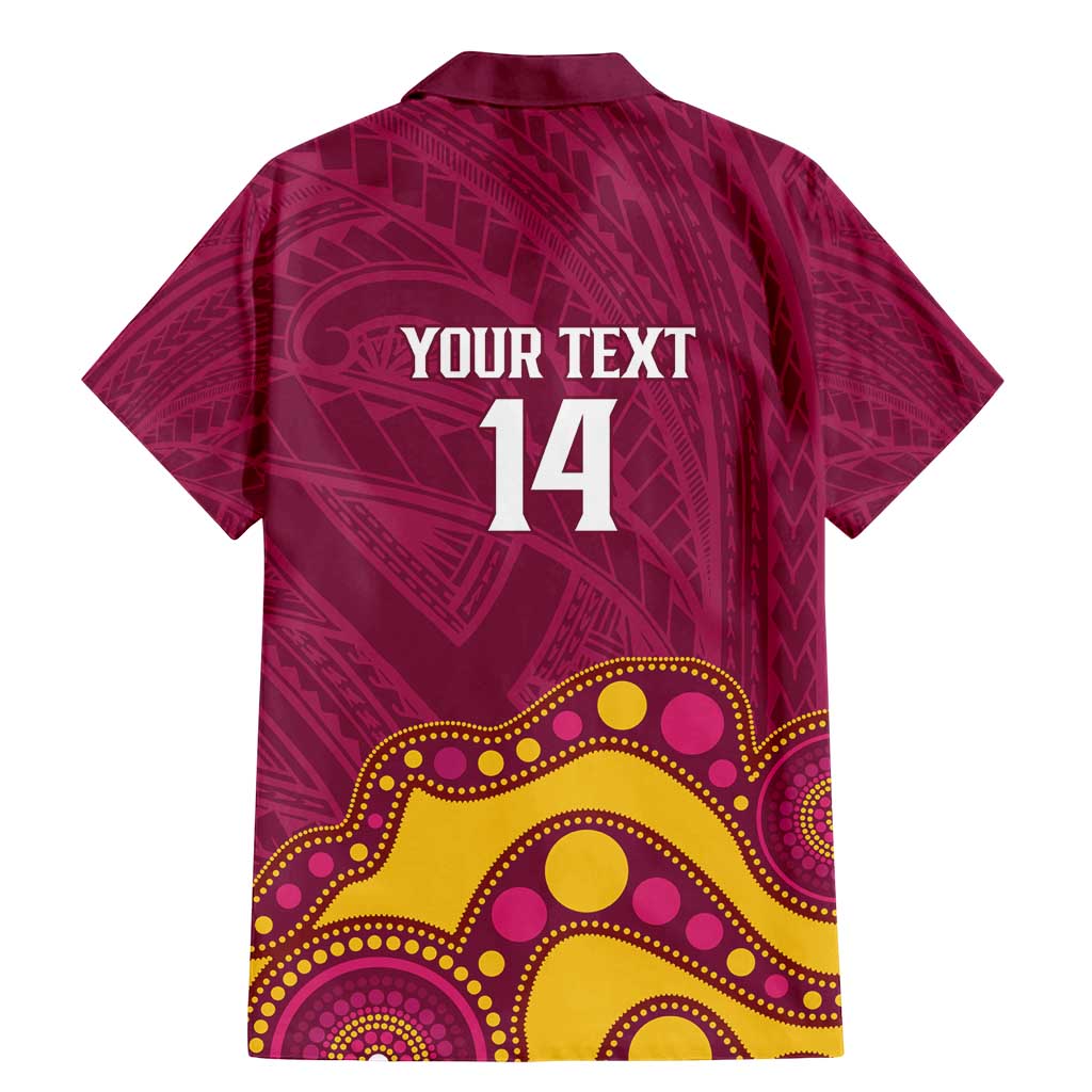 NRL Broncos Rugby Custom Family Matching Mermaid Dress and Hawaiian Shirt Premiers Trophy Carn The Bronx - Aussie Hoodie