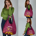 NRL Broncos Rugby Custom Grocery Bag Premiers Trophy Carn The Bronx - Aussie Hoodie