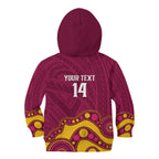 NRL Broncos Rugby Custom Kid Hoodie Premiers Trophy Carn The Bronx - Aussie Hoodie