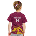 NRL Broncos Rugby Custom Kid T Shirt Premiers Trophy Carn The Bronx - Aussie Hoodie