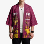 NRL Broncos Rugby Custom Kimono Premiers Trophy Carn The Bronx - Aussie Hoodie