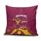 NRL Broncos Rugby Custom Pillow Cover Premiers Trophy Carn The Bronx - Aussie Hoodie