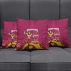 NRL Broncos Rugby Custom Pillow Cover Premiers Trophy Carn The Bronx - Aussie Hoodie