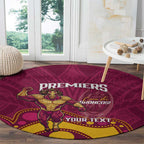 NRL Broncos Rugby Custom Round Carpet Premiers Trophy Carn The Bronx - Aussie Hoodie