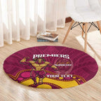NRL Broncos Rugby Custom Round Carpet Premiers Trophy Carn The Bronx - Aussie Hoodie