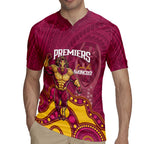 NRL Broncos Rugby Custom Rugby Jersey Premiers Trophy Carn The Bronx - Aussie Hoodie