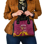 NRL Broncos Rugby Custom Shoulder Handbag Premiers Trophy Carn The Bronx - Aussie Hoodie