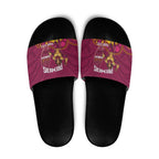 NRL Broncos Rugby Custom Slide Sandals Premiers Trophy Carn The Bronx - Aussie Hoodie