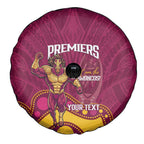 NRL Broncos Rugby Custom Spare Tire Cover Premiers Trophy Carn The Bronx - Aussie Hoodie