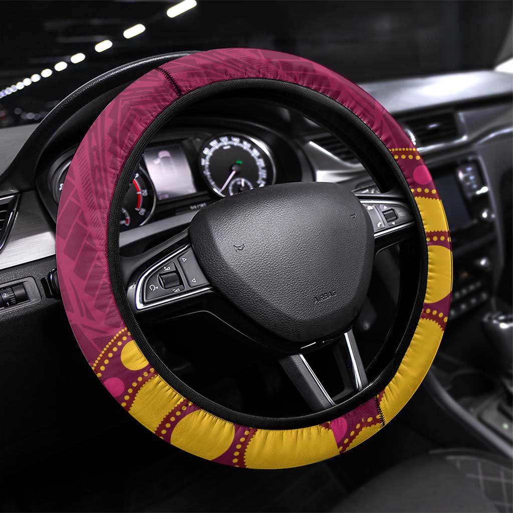 NRL Broncos Rugby Steering Wheel Cover Premiers Trophy Carn The Bronx - Aussie Hoodie