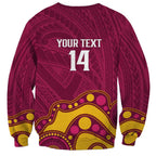 NRL Broncos Rugby Custom Sweatshirt Premiers Trophy Carn The Bronx - Aussie Hoodie