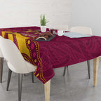 NRL Broncos Rugby Custom Tablecloth Premiers Trophy Carn The Bronx - Aussie Hoodie