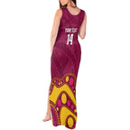 NRL Broncos Rugby Custom Tank Maxi Dress Premiers Trophy Carn The Bronx - Aussie Hoodie