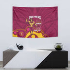 NRL Broncos Rugby Custom Tapestry Premiers Trophy Carn The Bronx - Aussie Hoodie