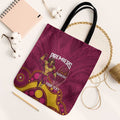 NRL Broncos Rugby Custom Tote Bag Premiers Trophy Carn The Bronx - Aussie Hoodie