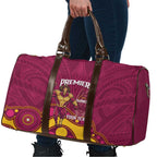 NRL Broncos Rugby Custom Travel Bag Premiers Trophy Carn The Bronx - Aussie Hoodie