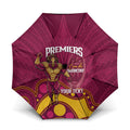 NRL Broncos Rugby Custom Umbrella Premiers Trophy Carn The Bronx - Aussie Hoodie