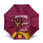 NRL Broncos Rugby Custom Umbrella Premiers Trophy Carn The Bronx - Aussie Hoodie