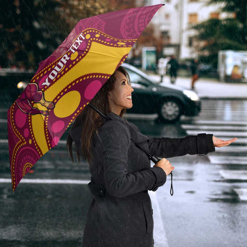 NRL Broncos Rugby Custom Umbrella Premiers Trophy Carn The Bronx - Aussie Hoodie