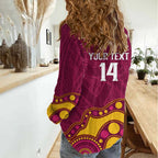 NRL Broncos Rugby Custom Women Casual Shirt Premiers Trophy Carn The Bronx - Aussie Hoodie