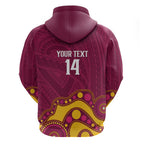 NRL Broncos Rugby Custom Zip Hoodie Premiers Trophy Carn The Bronx - Aussie Hoodie