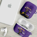 NRL Melbourne Rugby Custom AirPods Case Premiers Trophy Ride The Storm - Aussie Hoodie