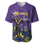 NRL Melbourne Rugby Custom Baseball Jersey Premiers Trophy Ride The Storm - Aussie Hoodie