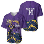 NRL Melbourne Rugby Custom Baseball Jersey Premiers Trophy Ride The Storm - Aussie Hoodie