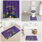 NRL Melbourne Rugby Custom Bathroom Set Premiers Trophy Ride The Storm - Aussie Hoodie