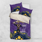 NRL Melbourne Rugby Custom Bedding Set Premiers Trophy Ride The Storm - Aussie Hoodie