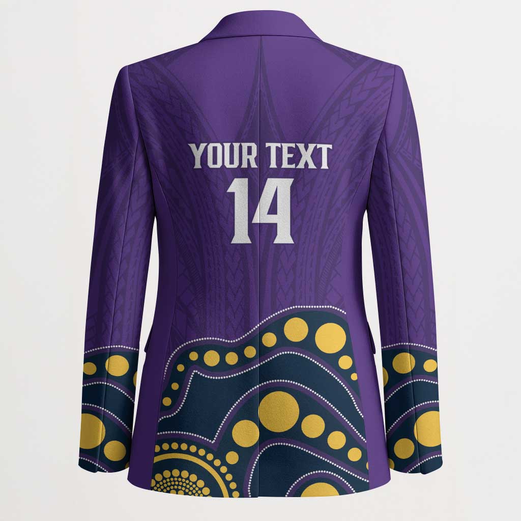 NRL Melbourne Rugby Custom Blazer Premiers Trophy Ride The Storm - Aussie Hoodie