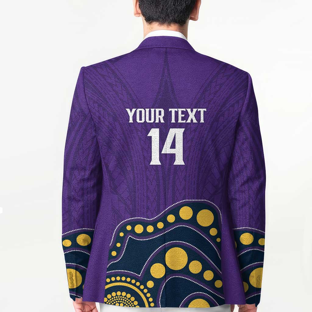 NRL Melbourne Rugby Custom Blazer Premiers Trophy Ride The Storm - Aussie Hoodie