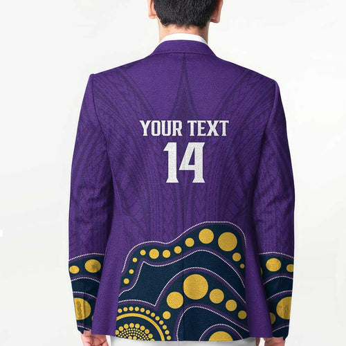 NRL Melbourne Rugby Custom Blazer Premiers Trophy Ride The Storm - Aussie Hoodie