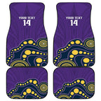 NRL Melbourne Rugby Custom Car Mats Premiers Trophy Ride The Storm - Aussie Hoodie