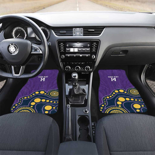 NRL Melbourne Rugby Custom Car Mats Premiers Trophy Ride The Storm - Aussie Hoodie