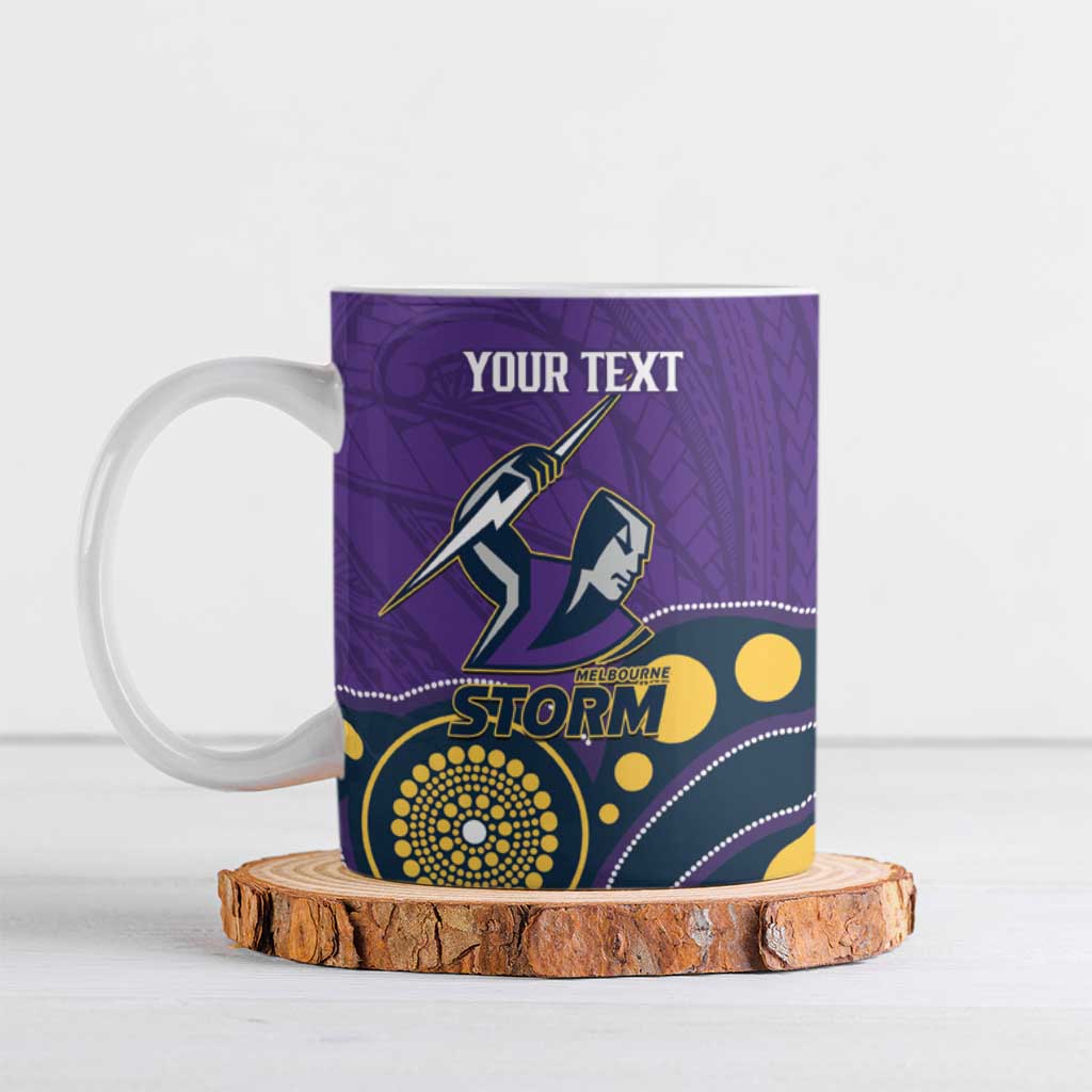 NRL Melbourne Rugby Custom Ceramic Mug Premiers Trophy Ride The Storm - Aussie Hoodie