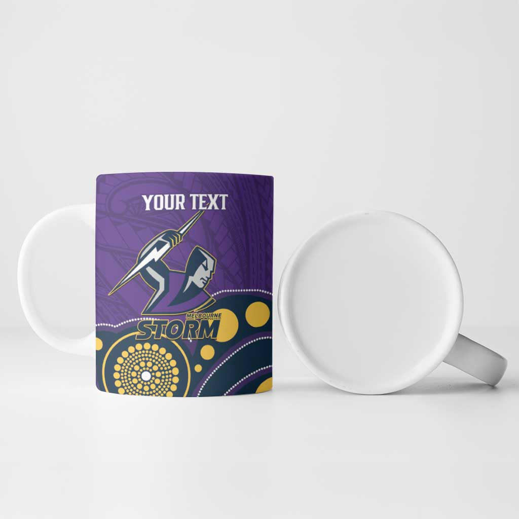 NRL Melbourne Rugby Custom Ceramic Mug Premiers Trophy Ride The Storm - Aussie Hoodie