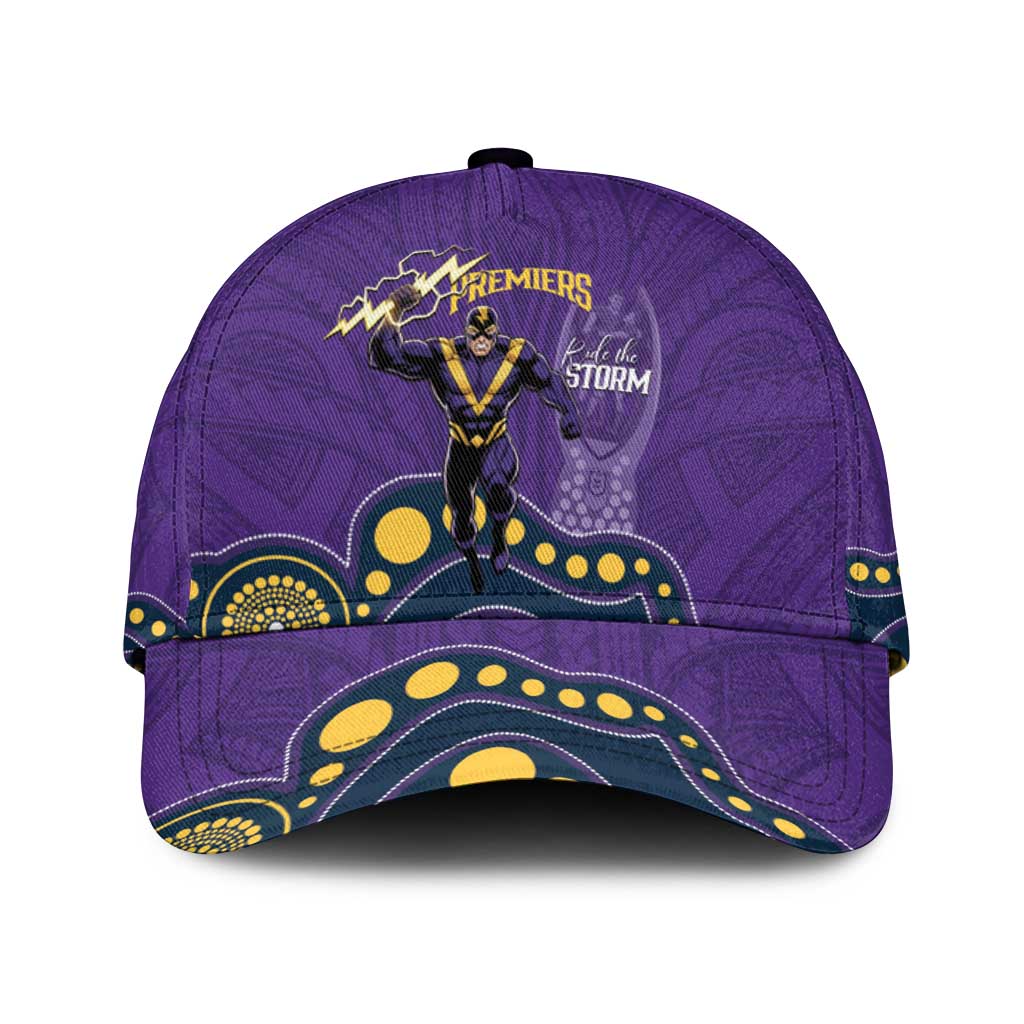 NRL Melbourne Rugby Classic Cap Premiers Trophy Ride The Storm - Aussie Hoodie