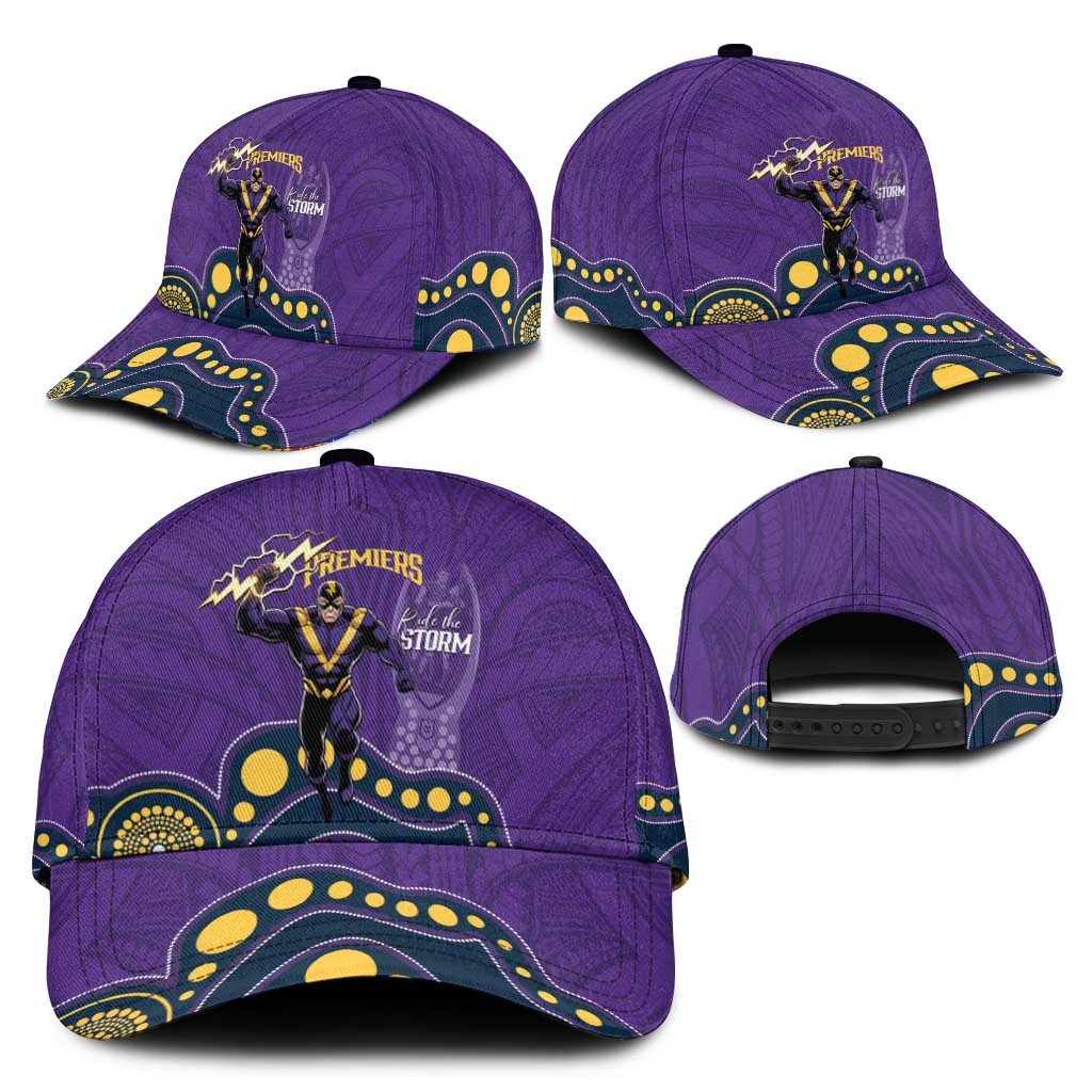 NRL Melbourne Rugby Classic Cap Premiers Trophy Ride The Storm - Aussie Hoodie
