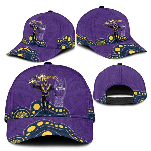 NRL Melbourne Rugby Classic Cap Premiers Trophy Ride The Storm - Aussie Hoodie