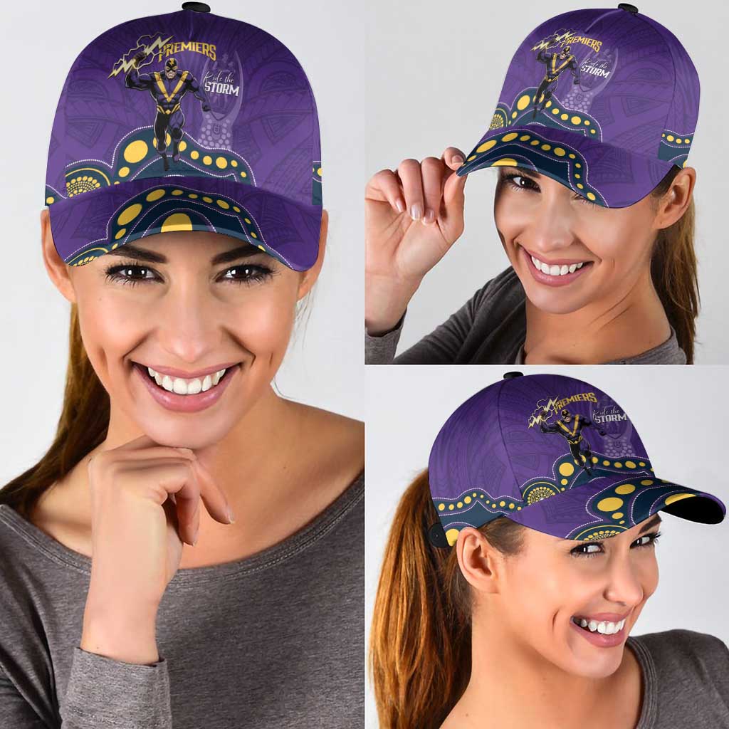 NRL Melbourne Rugby Classic Cap Premiers Trophy Ride The Storm - Aussie Hoodie