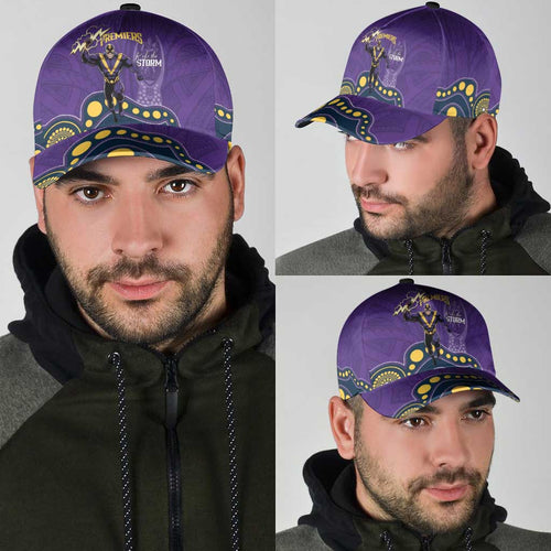 NRL Melbourne Rugby Classic Cap Premiers Trophy Ride The Storm - Aussie Hoodie