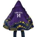 NRL Melbourne Rugby Custom Cloak Premiers Trophy Ride The Storm - Aussie Hoodie