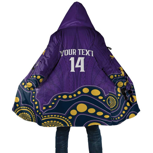 NRL Melbourne Rugby Custom Cloak Premiers Trophy Ride The Storm - Aussie Hoodie