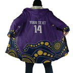NRL Melbourne Rugby Custom Cloak Premiers Trophy Ride The Storm - Aussie Hoodie