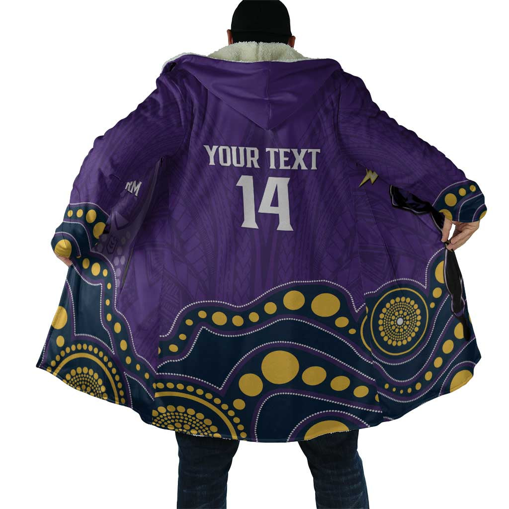 NRL Melbourne Rugby Custom Cloak Premiers Trophy Ride The Storm - Aussie Hoodie